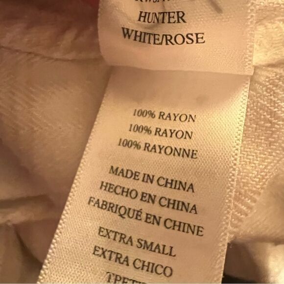 Rails Pink Hunter Plaid Shirt White Rose Long Sleeve Relaxed Button Up Shirt M - Picture 11 of 16